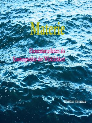 cover image of Materie